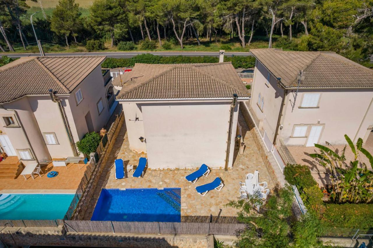 Villa Benestar Pool And Beach In Platja De Muro Extérieur photo