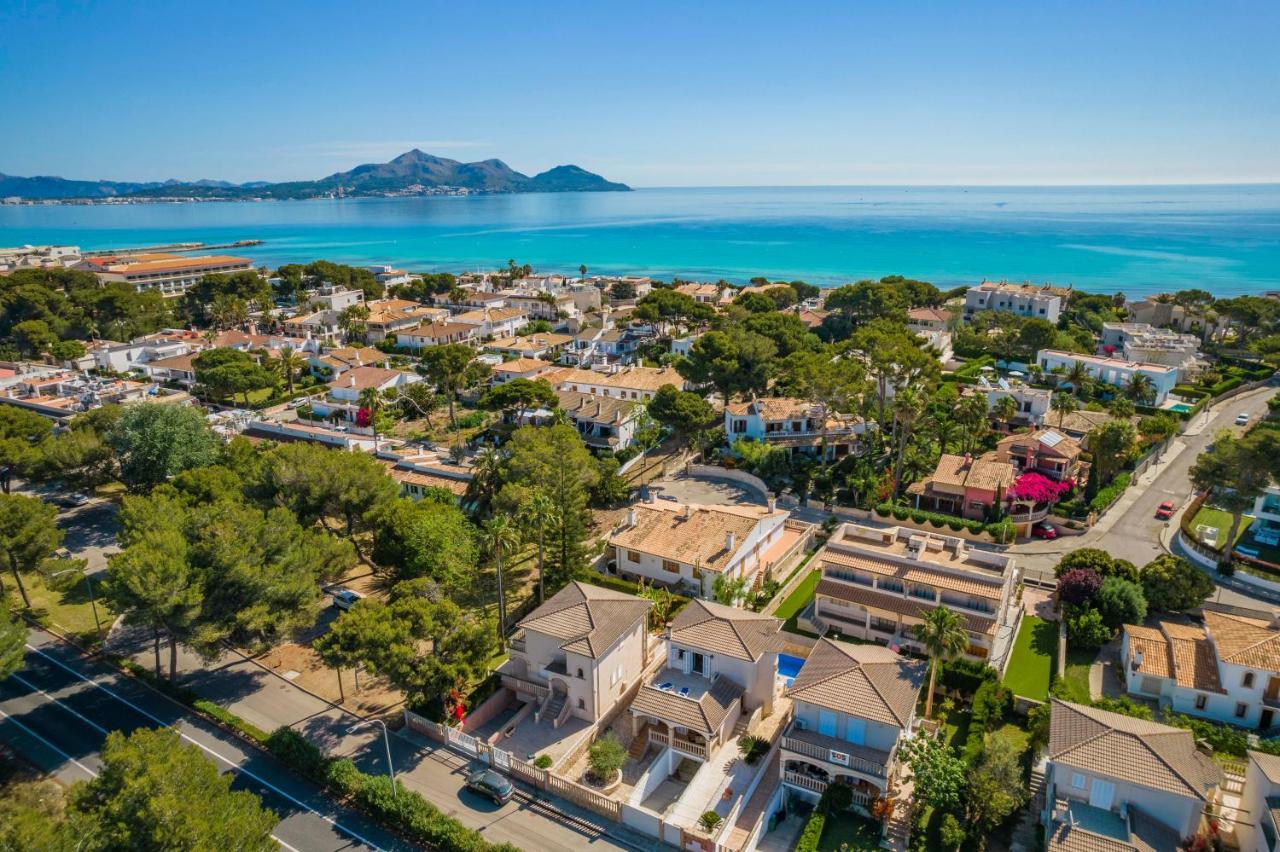 Villa Benestar Pool And Beach In Platja De Muro Extérieur photo