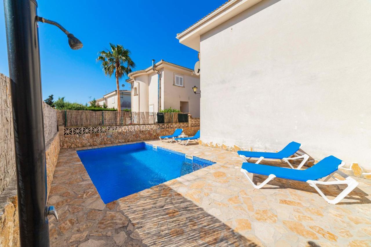 Villa Benestar Pool And Beach In Platja De Muro Extérieur photo