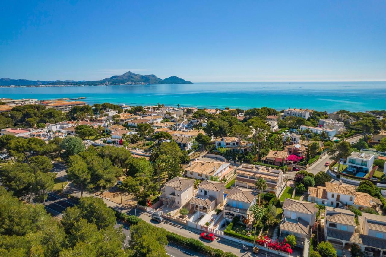 Villa Benestar Pool And Beach In Platja De Muro Extérieur photo